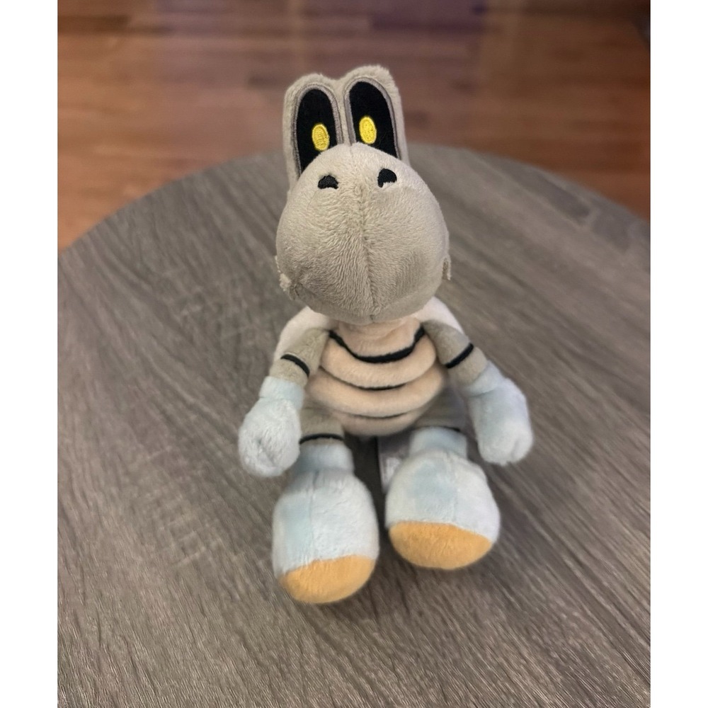 Little Buddy Nintendo Super Mario Bros Dry Bones Koopa 8" Stuffed Plush Toy